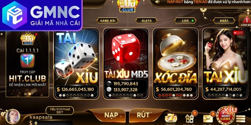 Giới thiệu cổng game Hitclub
