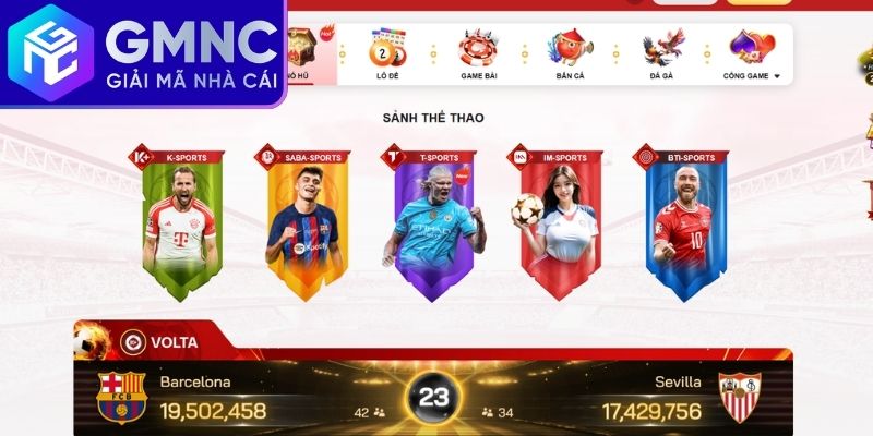 Sảnh cá cược thể thao